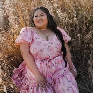 Cottagecore floral dress